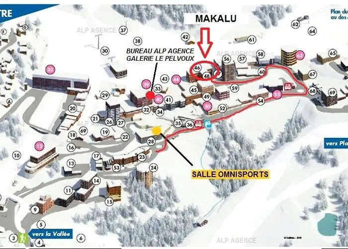 Le Makalu - 3 Pieces 6/7 Pers - Le Makalu - 036ma - Plagne Centre Mae-5974 La Plagne